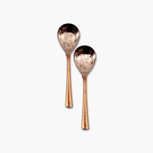 FNS Dessert Spoon Copper Hammered