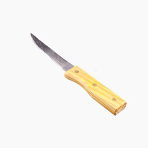 Gemuse Messer Steak Knife w/Wood Handle